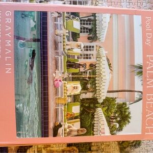 Gray Malin pool day palm beach 1000 piece puzzle